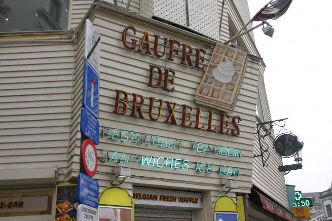 Image d'une deventure de gauffre à Bruxelles