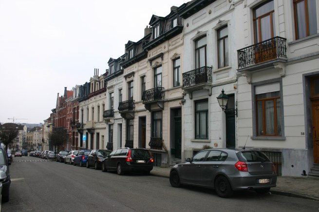 Quartier habitation à Bruxelles